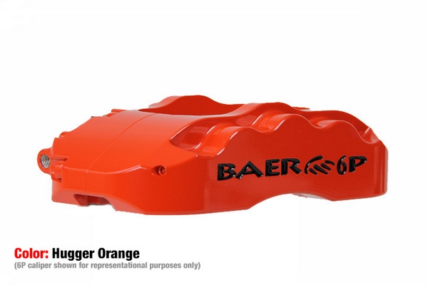 14" Rear Extreme+ Brake System with Park Brake - Pumpkin Orange
